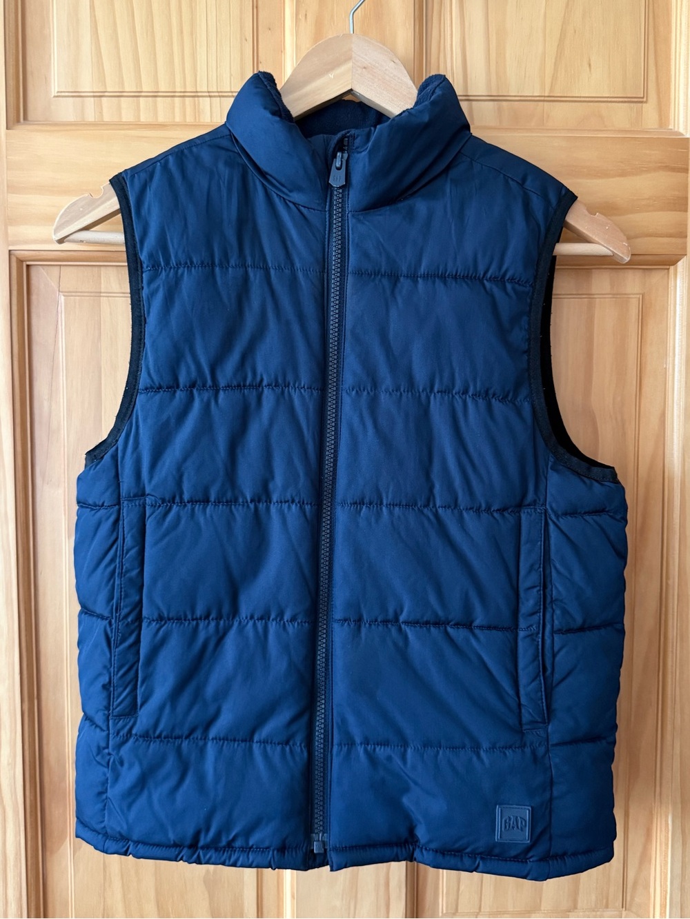 GAP Kids Navy Quilted Puffer Vest